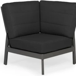 Tierra Outdoor Hoekstuk Queens Aluminium Zwart