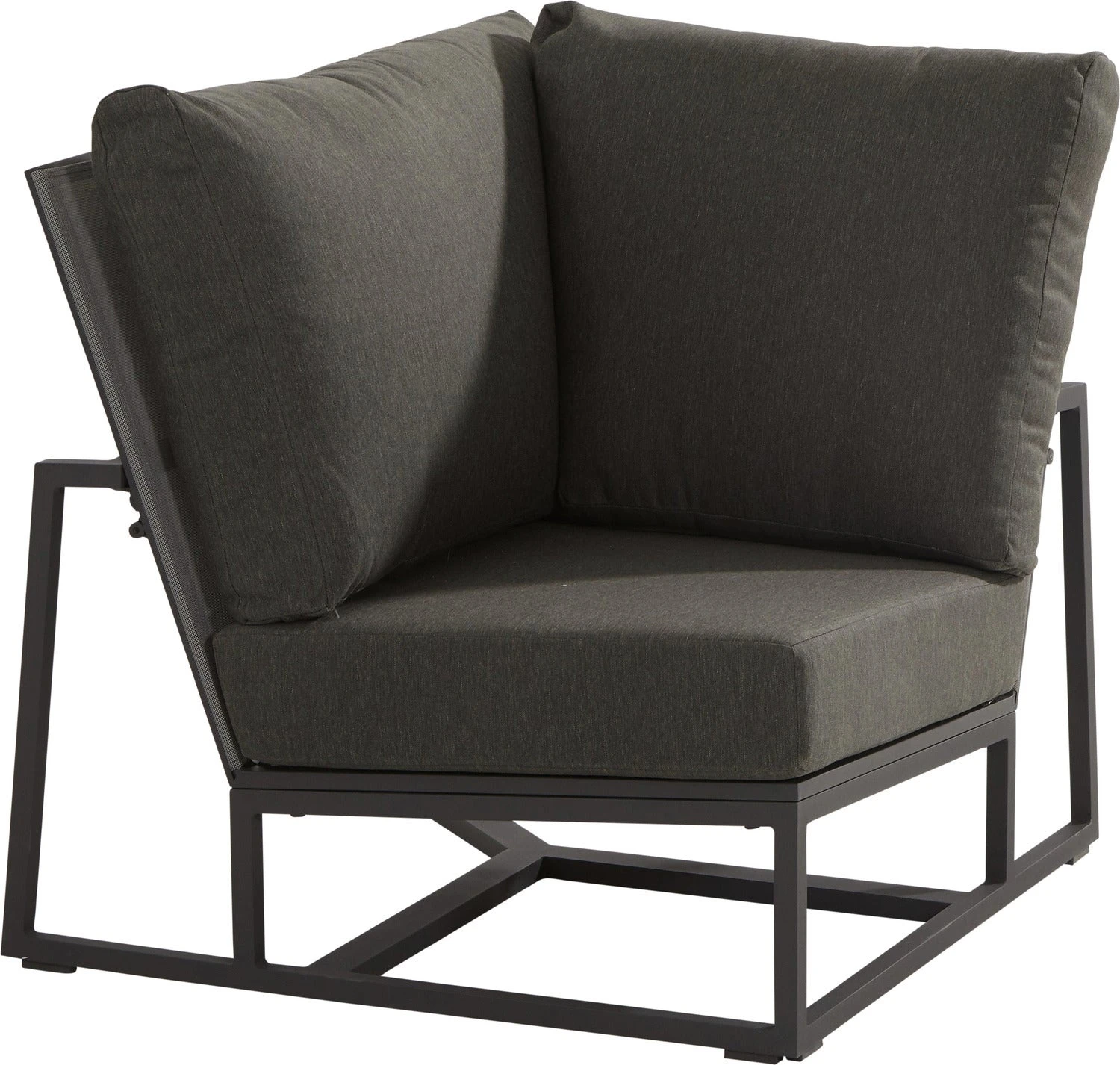 4Seasons Outdoor Hoekstuk Mauritius Aluminium Grijs 3 4Seasons Outdoor Hoekstuk Mauritius Aluminium Grijs