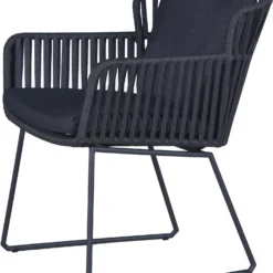 4Seasons Outdoor Draadstoel Vitali Antraciet