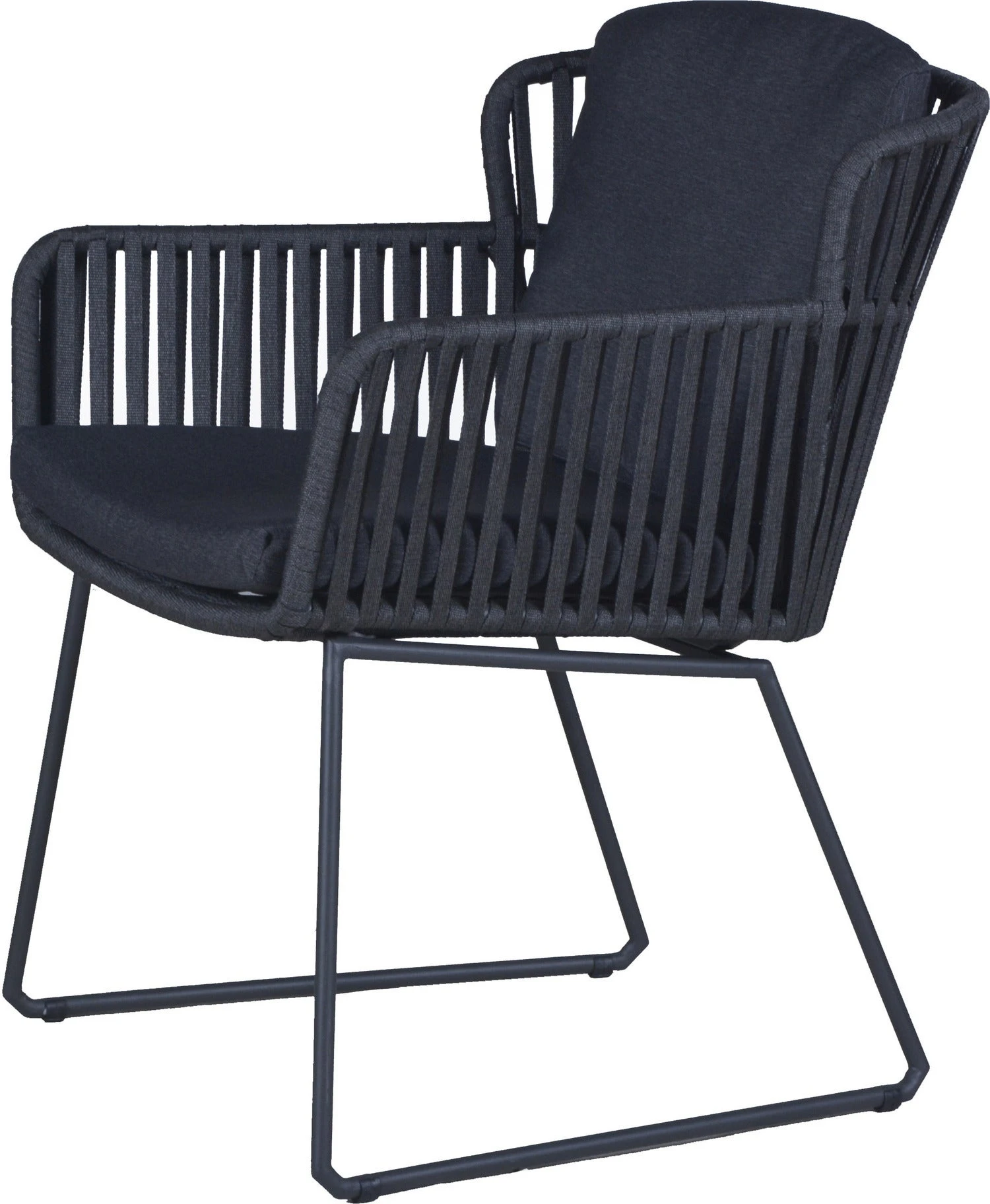 4Seasons Outdoor Draadstoel Vitali Antraciet 3 4Seasons Outdoor Draadstoel Vitali Antraciet