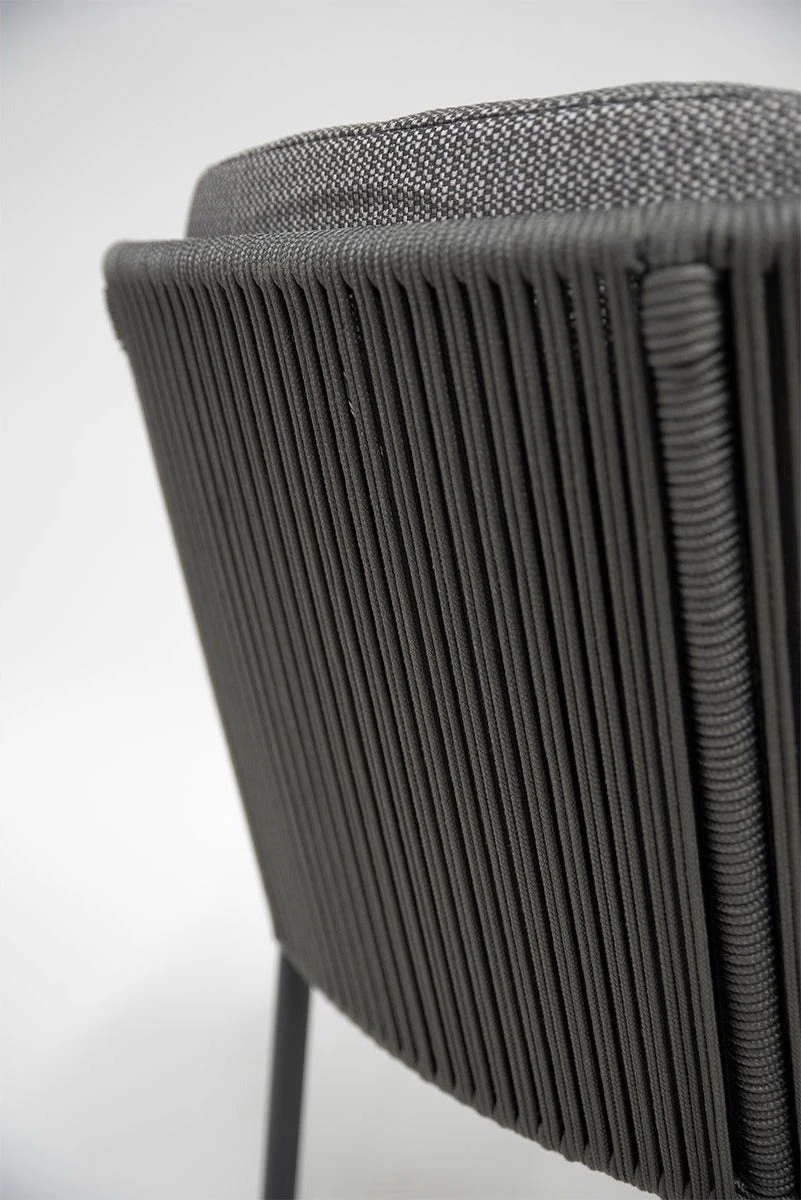 4Seasons Outdoor Eettafelstoel Bernini Grijs 9 4Seasons Outdoor Eettafelstoel Bernini Grijs - Afbeelding 7