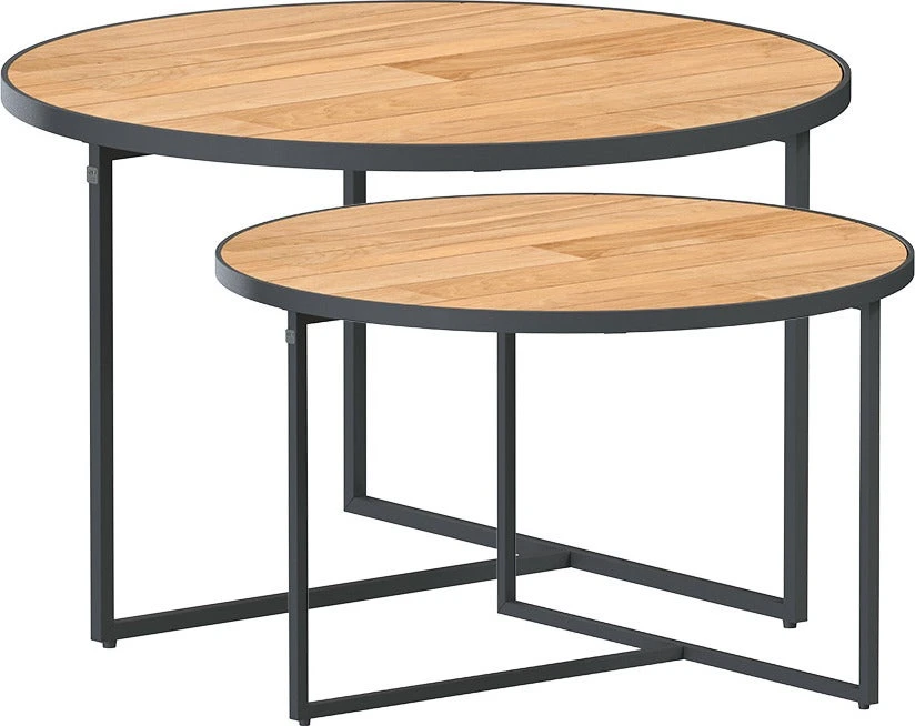 4Seasons Outdoor Bijzettafel Strada Teakhout D 73 H 40 Cm 4 4Seasons Outdoor Bijzettafel Strada Teakhout D 73 H 40 Cm - Afbeelding 2