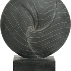 Decoris Tuinbeeld Op Voet Nicole Antraciet 51 X 25 X 65 Cm