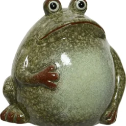 Decoris Tuinbeeld Kikker Mario Groen 14,5 X 16,5 X 16 Cm