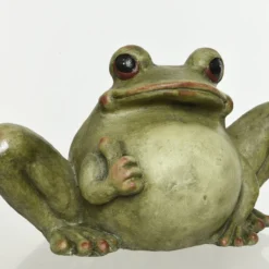 Decoris Tuinbeeld Kikker Groen 55,5 X 30,5 X 31 Cm