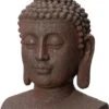 Intratuin Tuinbeeld Boeddha Roest 28,5 X 20 X 46 Cm -Madison Sales Store 8720196015672