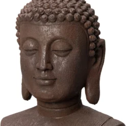 Intratuin Tuinbeeld Boeddha Roest 36 X 28,5 X 62,5 Cm