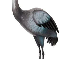 Intratuin Tuinbeeld Reiger Grijs 40 X 18 X 96 Cm