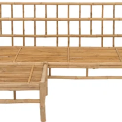 Intratuin 3-zits Loungebank Fleur Bamboe 12 Intratuin 3-zits Loungebank Fleur Bamboe -Madison Sales Store 8720196018970 4