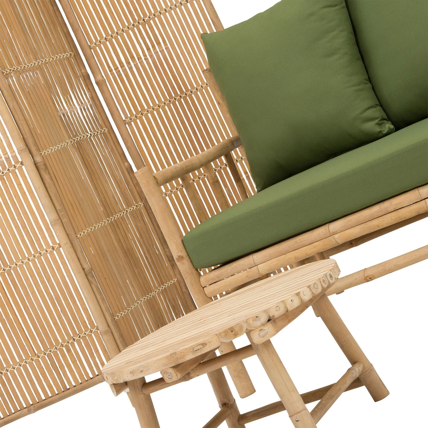 Intratuin 3-zits Loungebank Fleur Bamboe 9 Intratuin 3-zits Loungebank Fleur Bamboe - Afbeelding 7