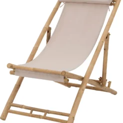 Intratuin Verstelbare Strandstoel Crème