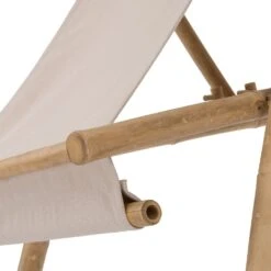 Intratuin Verstelbare Strandstoel Crème -Madison Sales Store 8720196019021 4 1