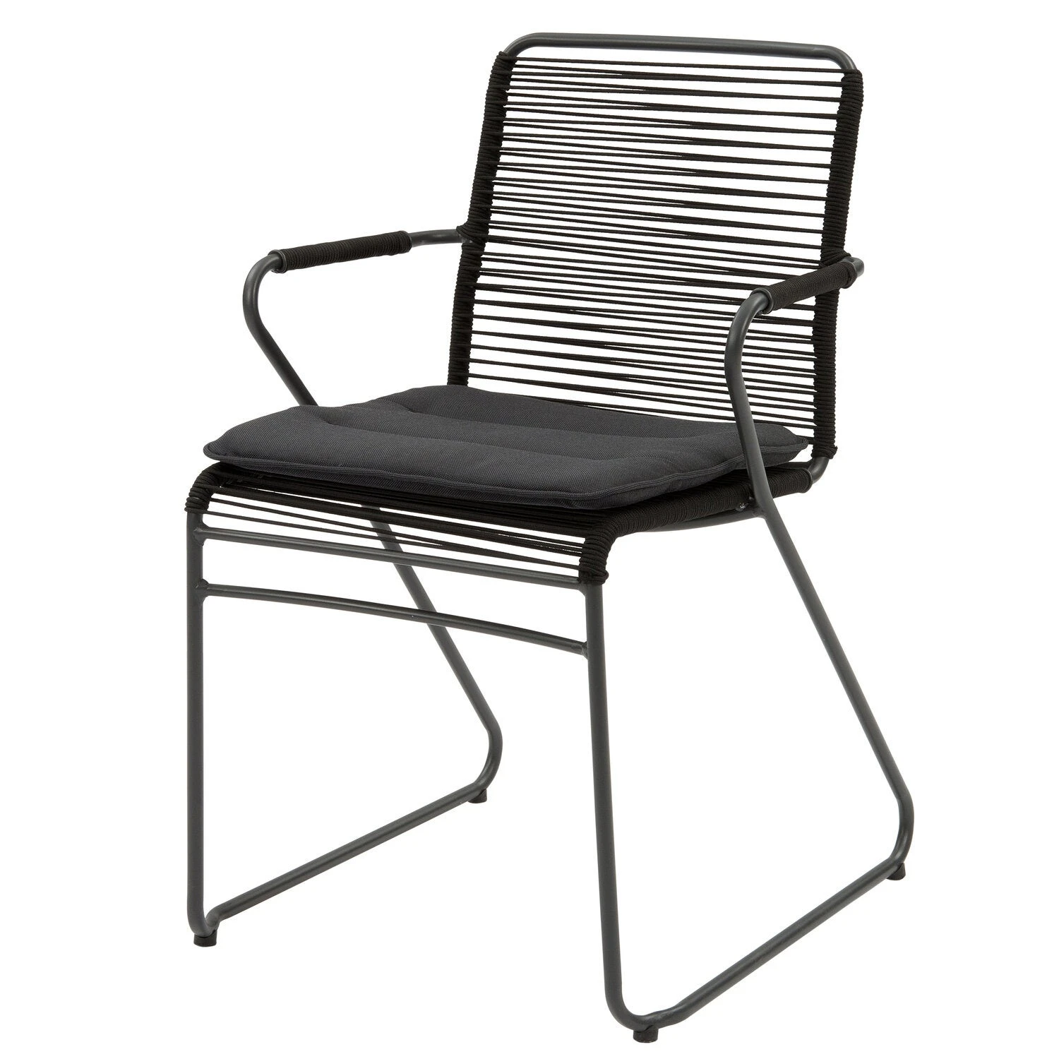 Intratuin Draadstoel Ivy Antraciet 3 Intratuin Draadstoel Ivy Antraciet