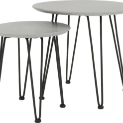 Intratuin Bijzettafel Cas Grijs D 40 H 42 Cm 7 Intratuin Bijzettafel Cas Grijs D 40 H 42 Cm -Madison Sales Store 8720196020706 2 1