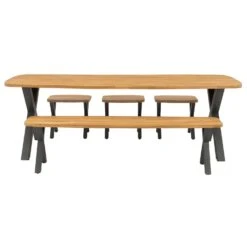 Intratuin Eettafel Sterre 240 X 95 X 76 Cm 12 Intratuin Eettafel Sterre 240 X 95 X 76 Cm -Madison Sales Store 8720196020874 5 1