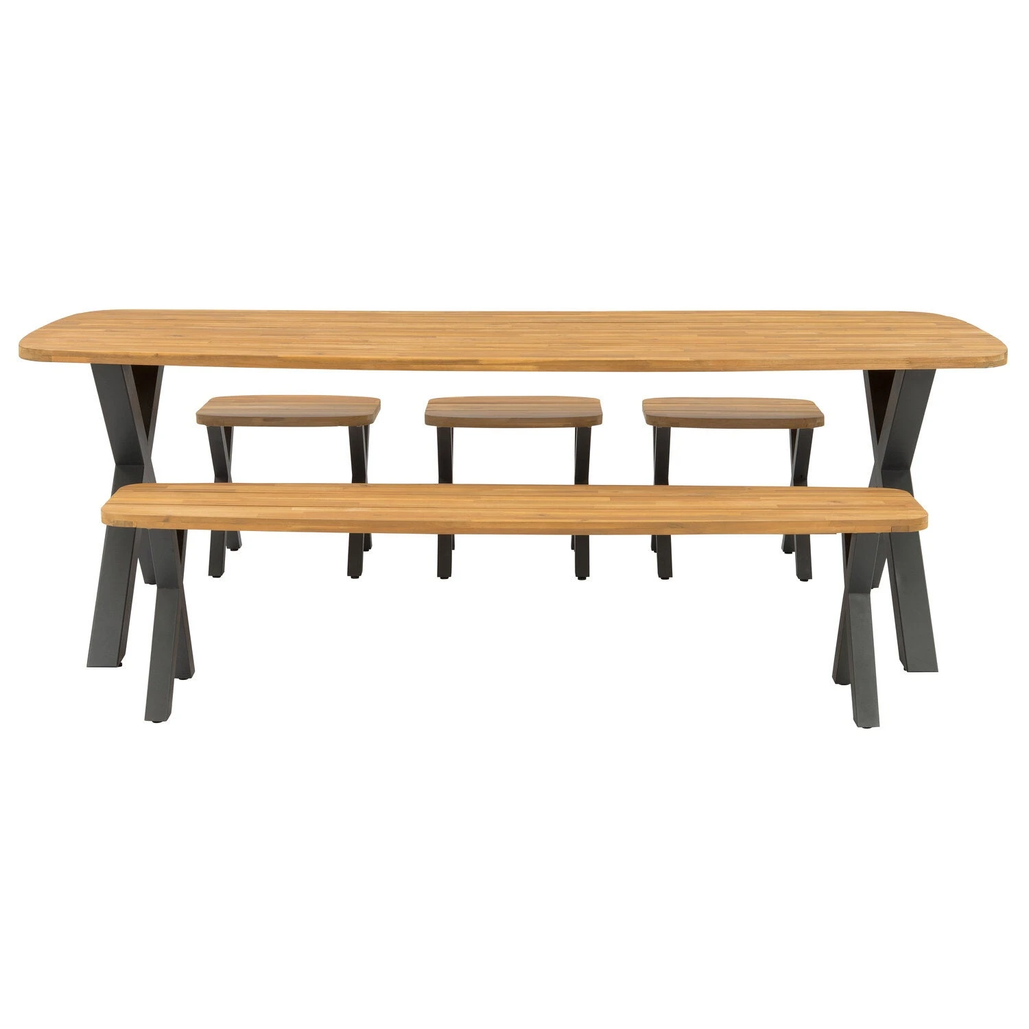 Intratuin Eettafel Sterre 240 X 95 X 76 Cm 7 Intratuin Eettafel Sterre 240 X 95 X 76 Cm - Afbeelding 5