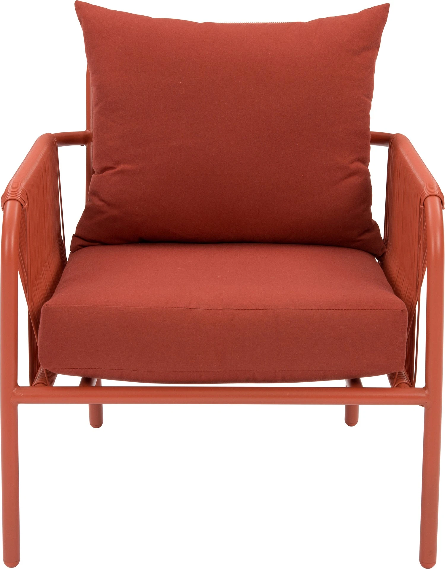 Intratuin Loungestoel Siri Wicker Terracotta 4 Intratuin Loungestoel Siri Wicker Terracotta - Afbeelding 2