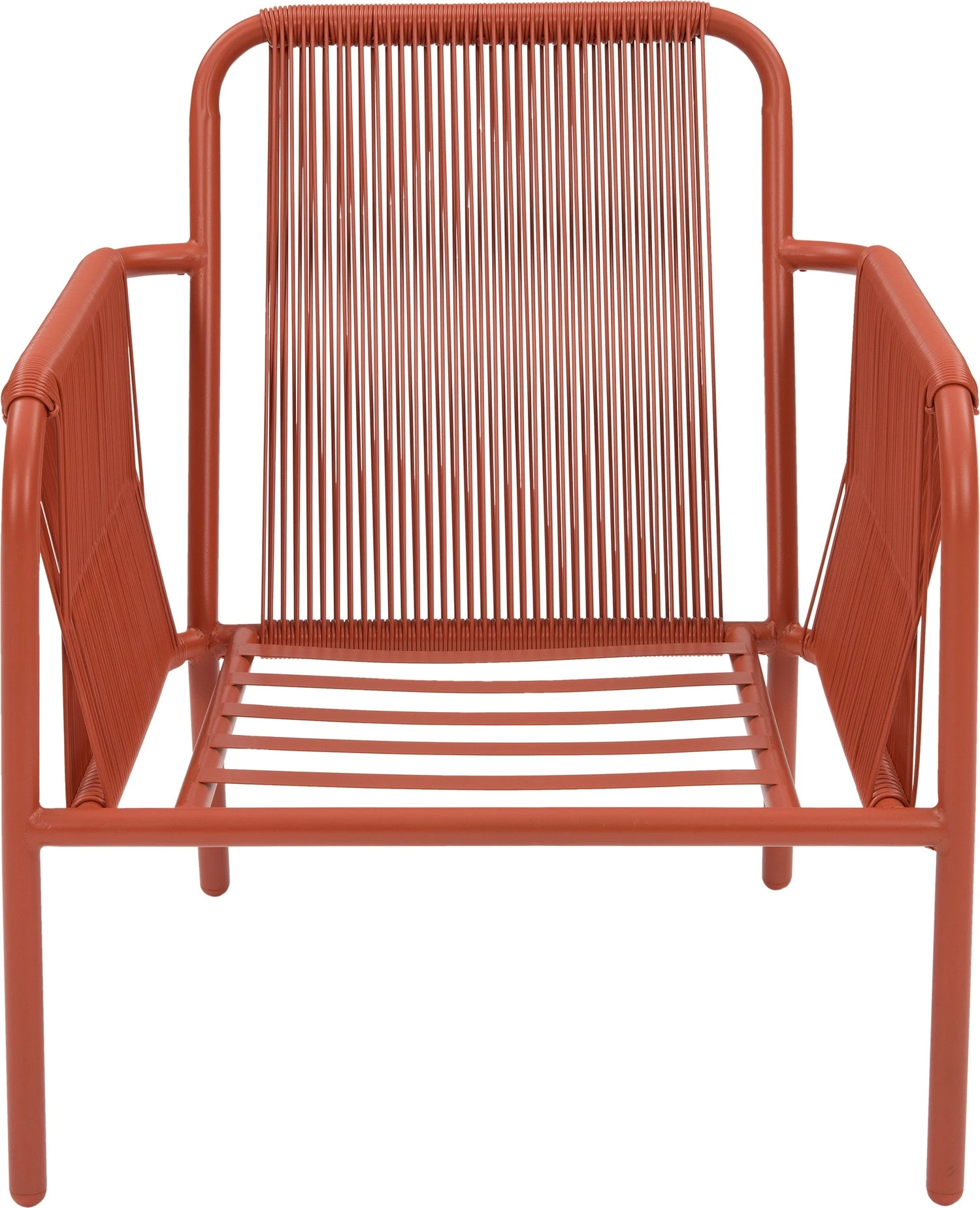 Intratuin Loungestoel Siri Wicker Terracotta 5 Intratuin Loungestoel Siri Wicker Terracotta - Afbeelding 3