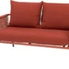 Intratuin 2-zits Loungebank Siri Wicker Terracotta -Madison Sales Store 8720196021000