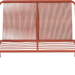 Intratuin 2-zits Loungebank Siri Wicker Terracotta -Madison Sales Store 8720196021000 3