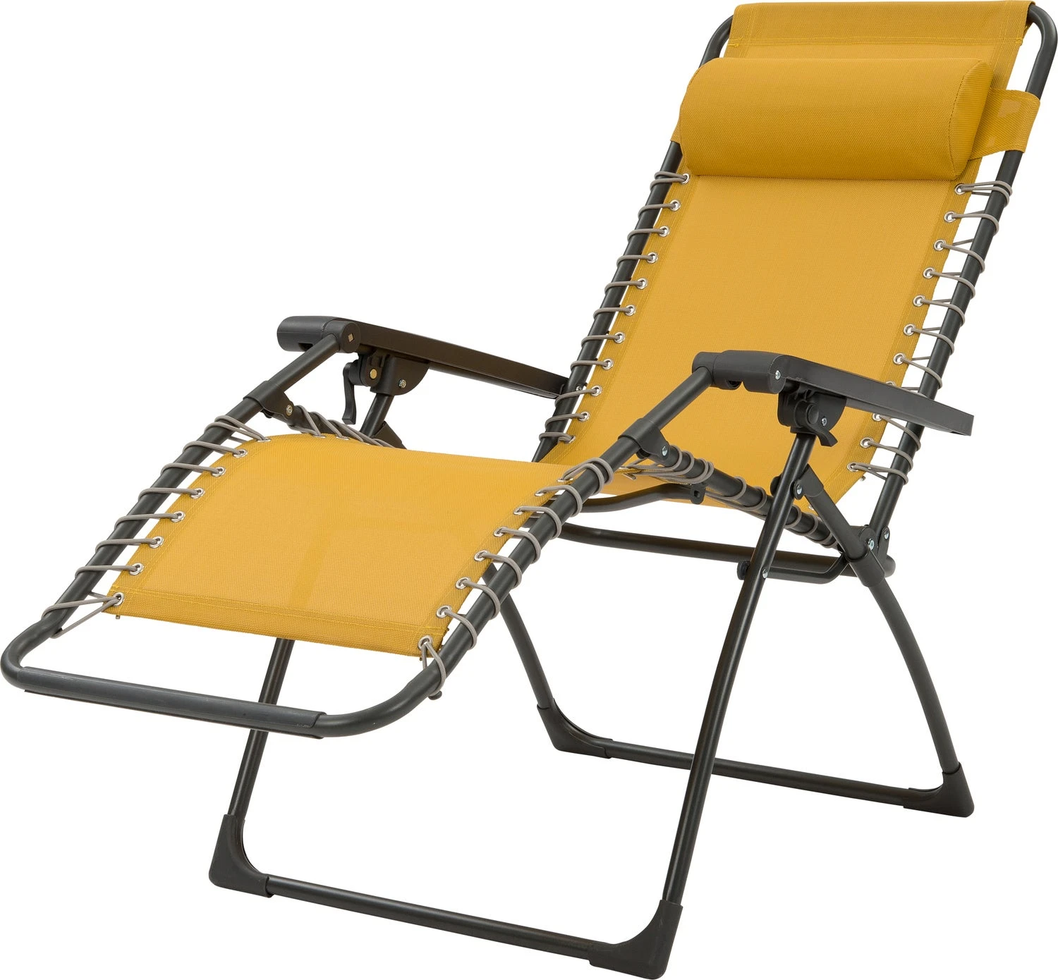 Intratuin Relaxstoel Sanya Geel 4 Intratuin Relaxstoel Sanya Geel - Afbeelding 2