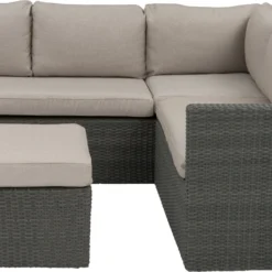 Intratuin 4-zits Loungeset Donau Wicker Grijs 9 Intratuin 4-zits Loungeset Donau Wicker Grijs -Madison Sales Store 8720196027668 3