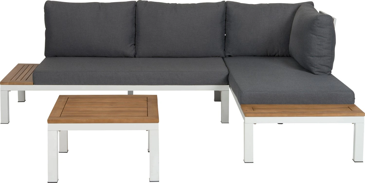 Intratuin 4-zits Loungeset Guava Staal Wit 5 Intratuin 4-zits Loungeset Guava Staal Wit - Afbeelding 3