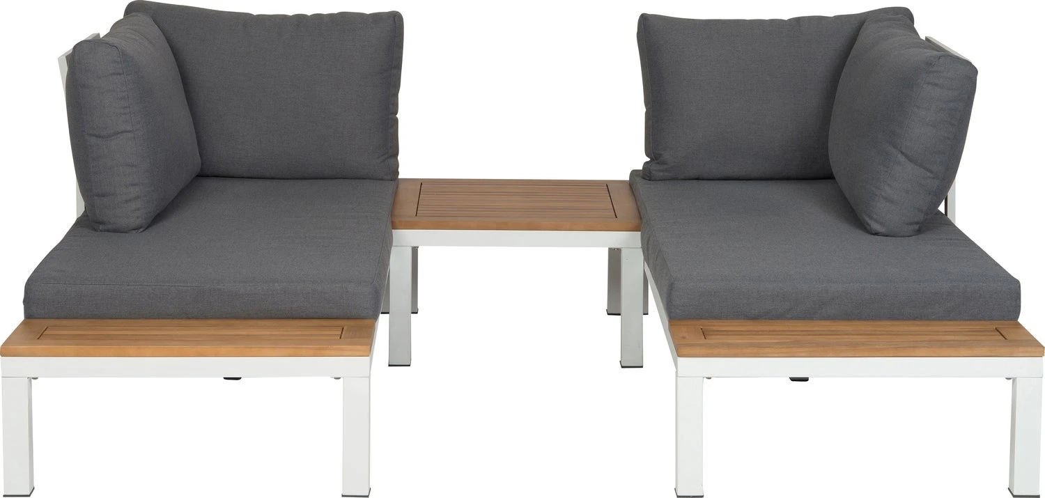 Intratuin 4-zits Loungeset Guava Staal Wit 7 Intratuin 4-zits Loungeset Guava Staal Wit - Afbeelding 5