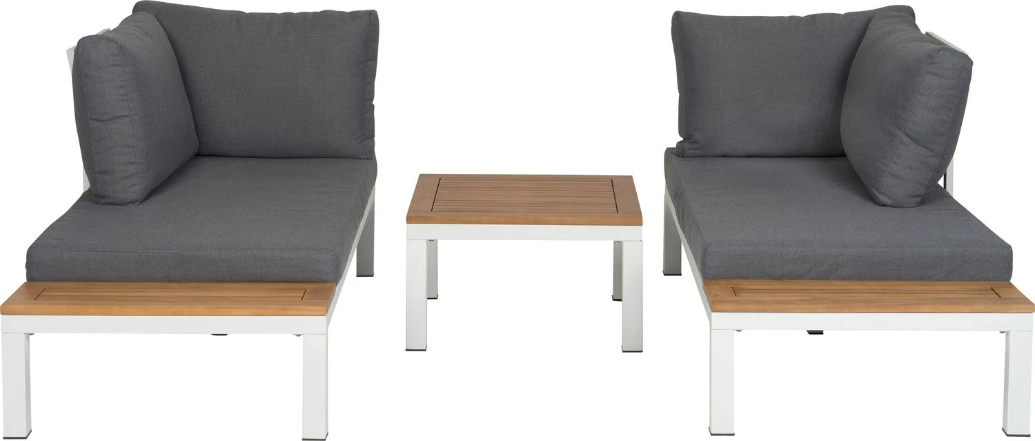 Intratuin 4-zits Loungeset Guava Staal Wit 8 Intratuin 4-zits Loungeset Guava Staal Wit - Afbeelding 6