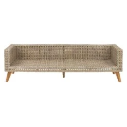 Intratuin 3-zits Loungebank Vitoria Wicker -Madison Sales Store 8720196041633 3