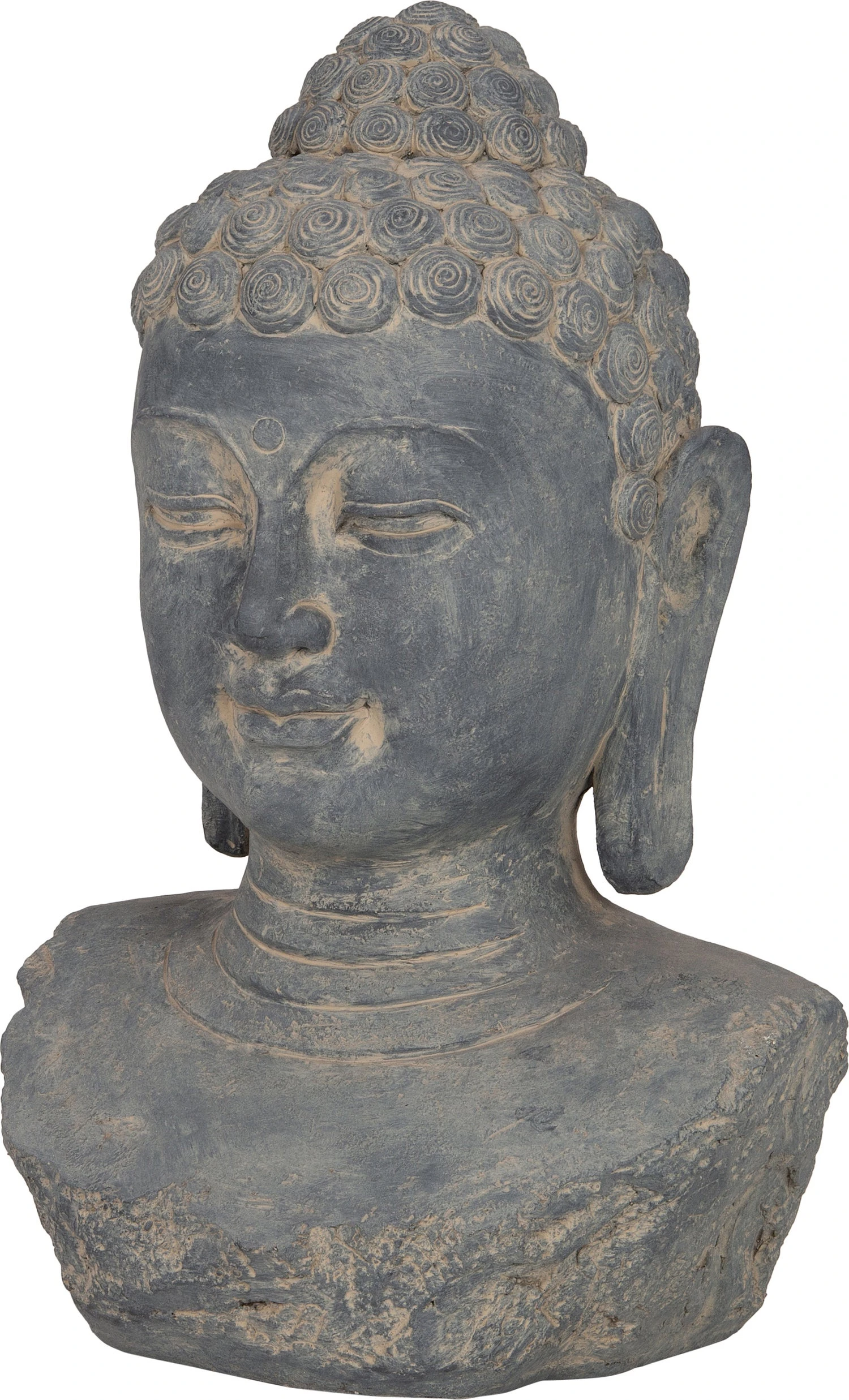 Intratuin Tuinbeeld Boeddha Hoofd Grijs 39 X 29 X 59 Cm 3 Intratuin Tuinbeeld Boeddha Hoofd Grijs 39 X 29 X 59 Cm