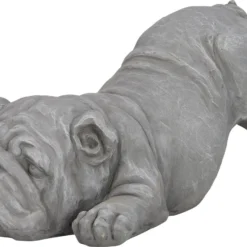 Intratuin Tuinbeeld Hond Grijs 45 X 27,5 X 22 Cm