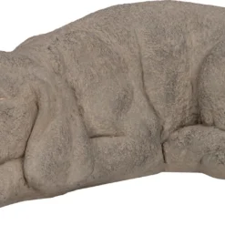 Intratuin Tuinbeeld Hond Slapend Grijs 55 X 32 X 17,5 Cm