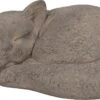 Intratuin Tuinbeeld Kat Slapend Grijs 34 X 26 X 15,5 Cm -Madison Sales Store 8720196115433 0 1