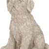 Intratuin Tuinbeeld Hond Zittend Grijs 33 X 27 X 41 Cm -Madison Sales Store 8720196115464 0 1