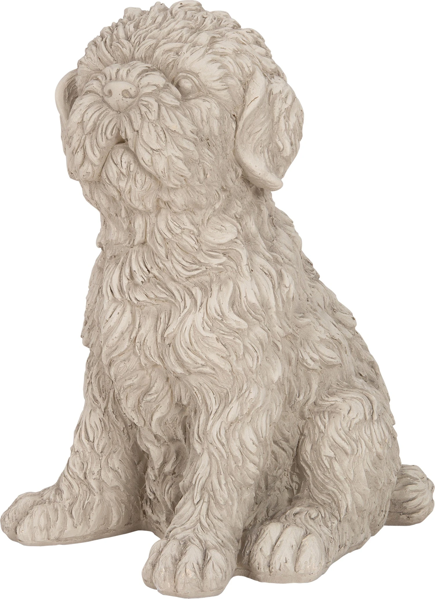 Intratuin Tuinbeeld Hond Zittend Grijs 33 X 27 X 41 Cm 3 Intratuin Tuinbeeld Hond Zittend Grijs 33 X 27 X 41 Cm