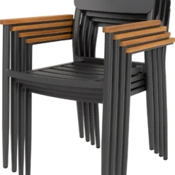 Intratuin Eettafelstoel Suze Grijs -Madison Sales Store 8720196116843 5