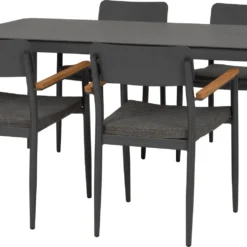 Intratuin Eettafel Suze Grijs 160 X 90 X 75 Cm -Madison Sales Store 8720196116850 4