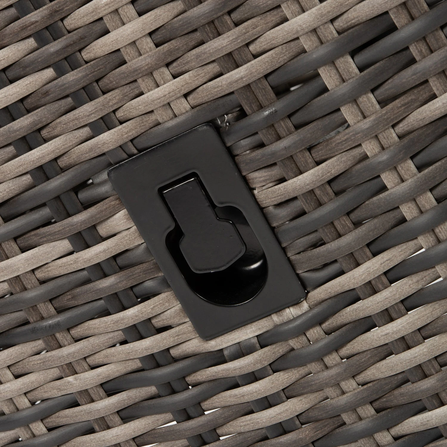 Intratuin Verstelbare Loungestoel Lima Wicker Grijs 4 Intratuin Verstelbare Loungestoel Lima Wicker Grijs - Afbeelding 2