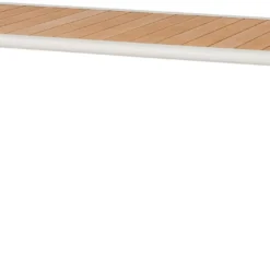 Intratuin Eettafel Roos Grijs 204 X 100 X 74 Cm
