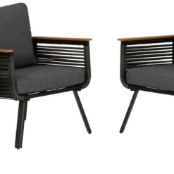 Intratuin 4-zits Loungeset Timon Aluminium Zwart 9 Intratuin 4-zits Loungeset Timon Aluminium Zwart -Madison Sales Store 8720196117116 3