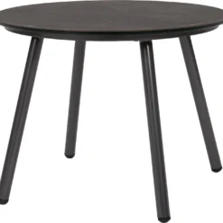 Intratuin Bijzettafel Silke Zwart 54,5 X 54,5 X 40,5 Cm