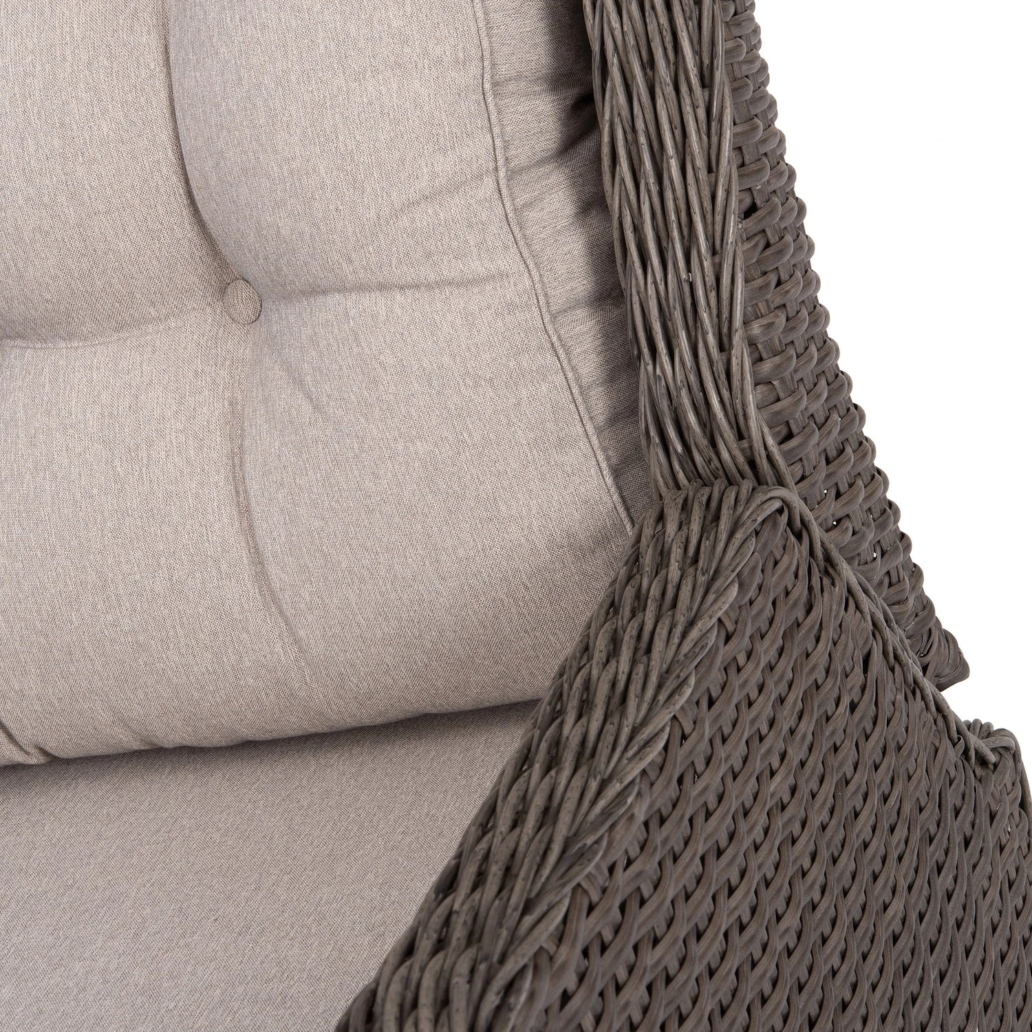 Intratuin Verstelbare Loungestoel Sanur Wicker Donkerbruin 4 Intratuin Verstelbare Loungestoel Sanur Wicker Donkerbruin - Afbeelding 2