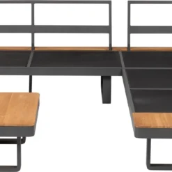 Intratuin 4-zits Loungeset Thom Aluminium Antraciet -Madison Sales Store 8720196119646 5