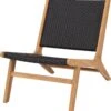 Intratuin Loungestoel Lulu Wicker Zwart -Madison Sales Store 8720196119691 0