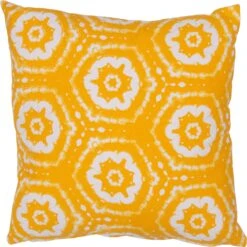 Intratuin sierkussen Jaipur geel 45 x 45 x cm