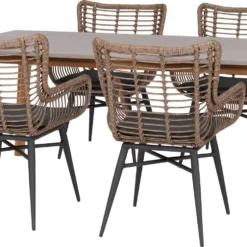 Intratuin Eettafelstoel Hanna Naturel -Madison Sales Store 8720196181223 5