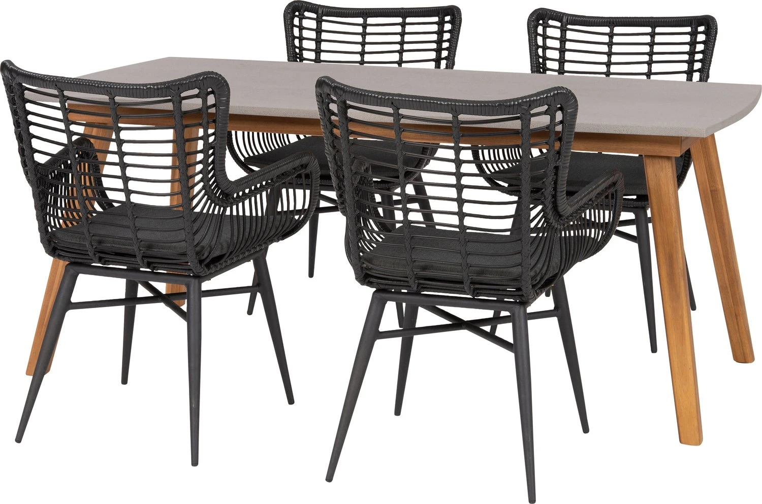 Intratuin Eettafelstoel Hanna Zwart 7 Intratuin Eettafelstoel Hanna Zwart - Afbeelding 5