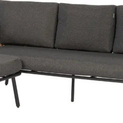 Intratuin 3-zits Loungebank Iris Met Chaise Longue Wicker Naturel