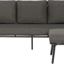 Intratuin 3-zits Loungebank Iris Met Chaise Longue Wicker Naturel -Madison Sales Store 8720196182800 4